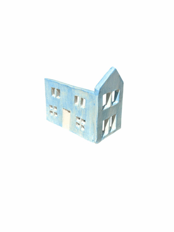 Casa Porta-vela Azulín