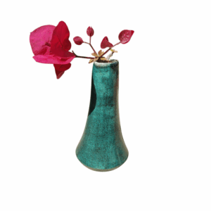 Florero Aguamarina