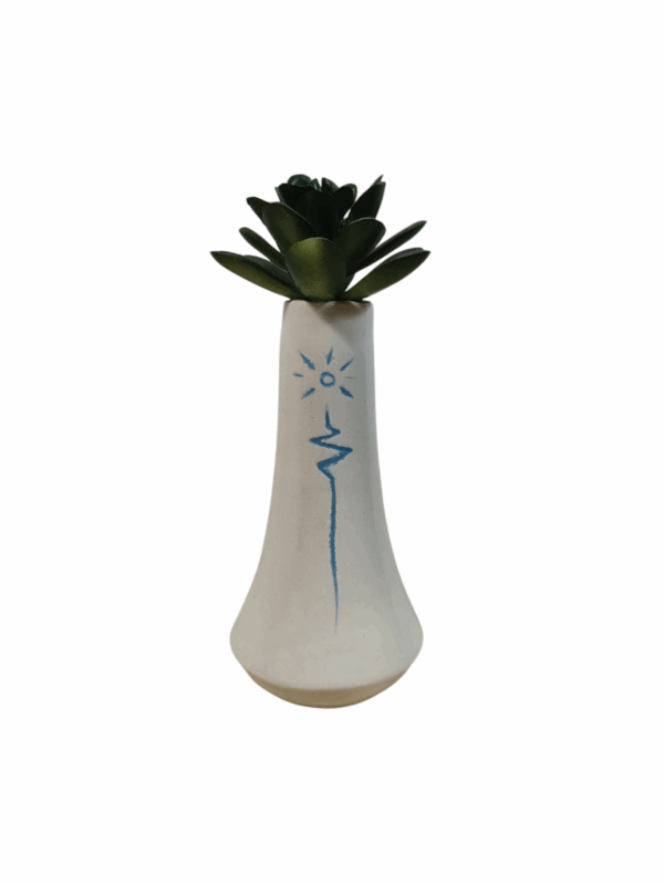 Florero Luz Azul - Imagen 2